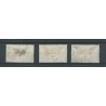 Zwitserland  189-191x  Luftpost 1924  VFU/gebr  CV 170 €