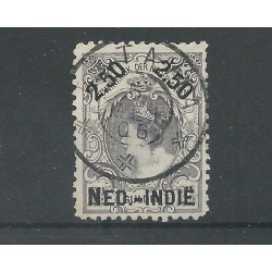 Ned. Indie 37B Hulpuitgifte  VFU/gebr  CV 30 € !! PRACHT !!