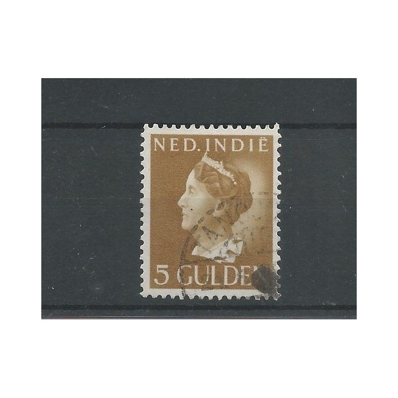 Ned. Indie 287 Konijnenburg 5Gld VFU/gebr CV 3750 € lees svp Ned. Indie 287 Konijnenburg 5Gld VFU/gebr CV 3750 € lees svp