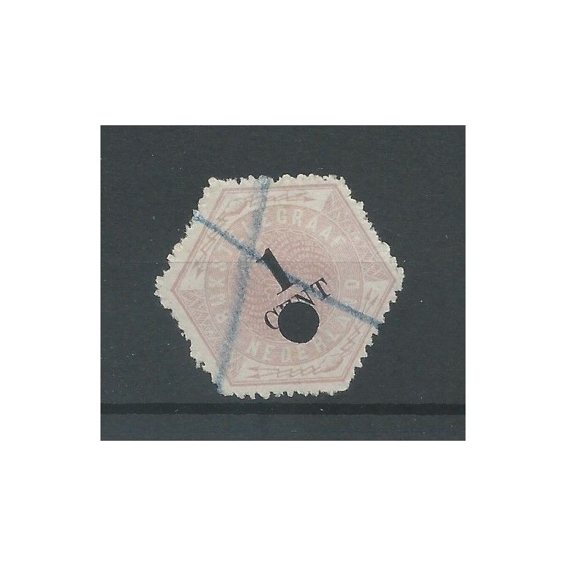 Nederland TG1 Telegram 1 ct VFU/gebr CV 50€ Nederland TG1 Telegram 1 ct VFU/gebr CV 50€