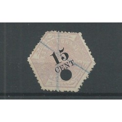 Nederland TG5 Telegram 15 ct  VFU/gebr  CV 40 €