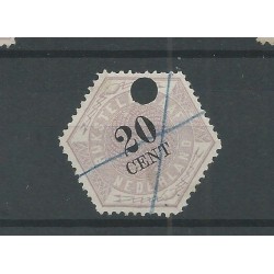 Nederland TG6 Telegram 20 ct  VFU/gebr  CV 17 €