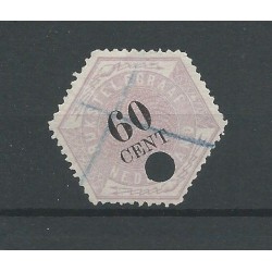 Nederland TG10 Telegram 60 ct  VFU/gebr  CV 50 €