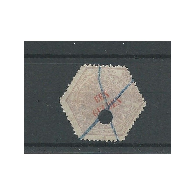 Nederland TG11 Telegram 1Gld VFU/gebr CV 45 € Nederland TG11 Telegram 1Gld VFU/gebr CV 45 €