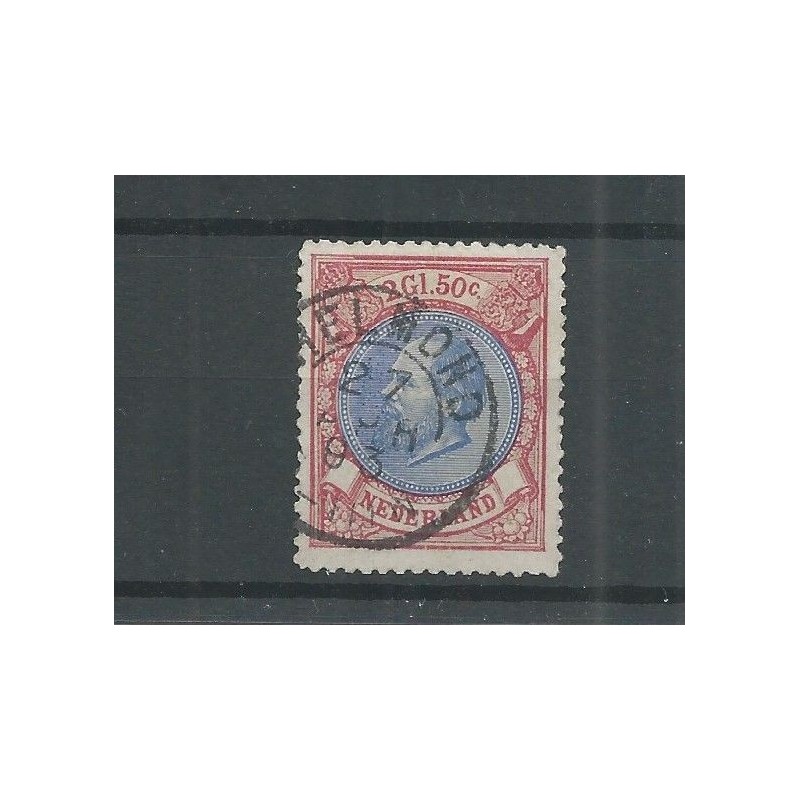 Nederland 29 met "HELMOND 1893" kleinrond VFU/gebr CV 150+++ € Nederland 29 met "HELMOND 1893" kleinrond VFU/gebr CV 150+++ €