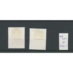 Zwitserland  403-404  aus Block 6  VFU/gebr  CV 320 €