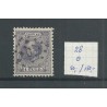 Nederland  28 met puntstempel 70 VFU/gebr  CV  200 €