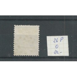 Nederland  26P  Willem III plaatfout  VFU/gebr  CV  80 €