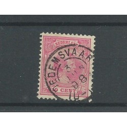 Nederland  37 met DEDEMSVAART 1898 kleinrond VFU/gebr  CV  10+ €