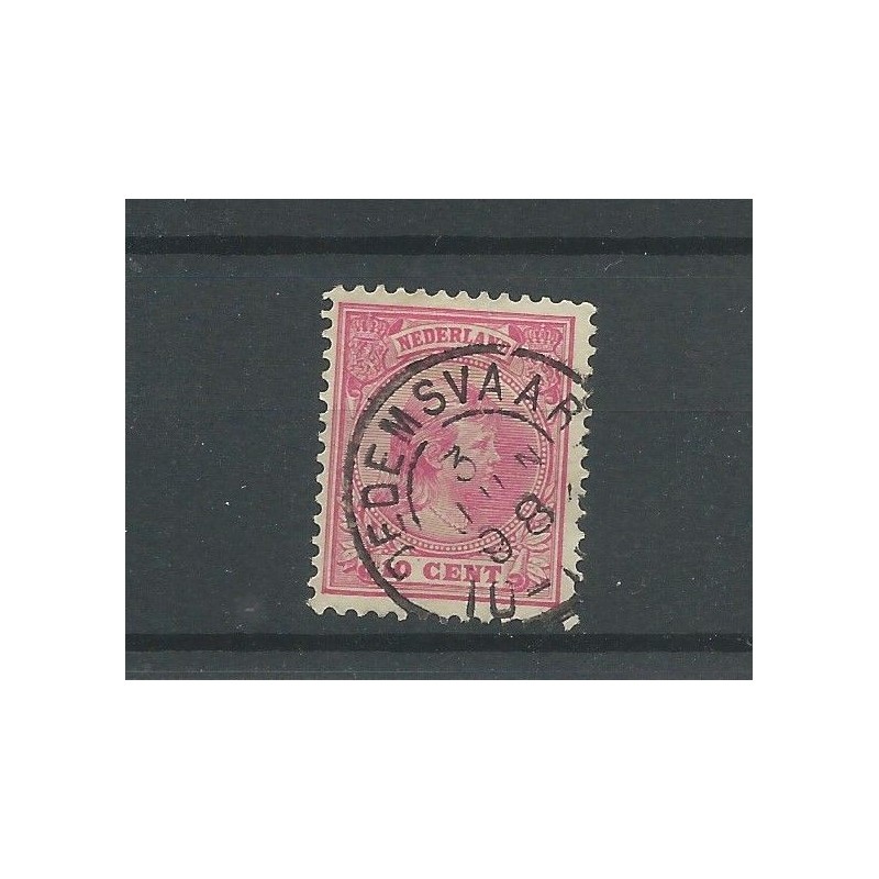 Nederland 37 met DEDEMSVAART 1898 kleinrond VFU/gebr CV 10+ € Nederland 37 met DEDEMSVAART 1898 kleinrond VFU/gebr CV 10+ €