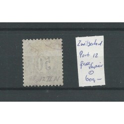 Zwitserland   P12 Port  Faser papier   VFU/gebr   CV 600 €