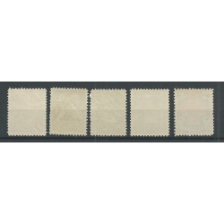 Nederland  203-207 Rode Kruis MNH/postfris  CV 75 €