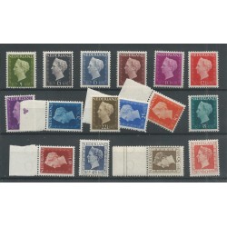 Nederland 474-489  Wilhelmina MNH/postfris  CV 168 €