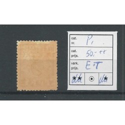 Nederland P1 port met "E.T" plaatfout ?  VFU/gebr  CV 50+€