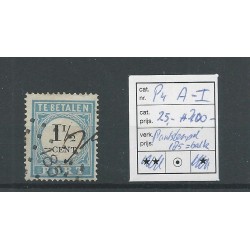 Nederland P4A-I met puntstempel 185/balk VFU/gebr  CV 225+€