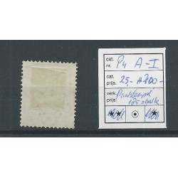 Nederland P4A-I met puntstempel 185/balk VFU/gebr  CV 225+€