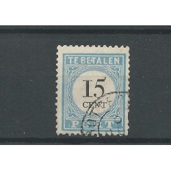 Nederland P9fe-D Port "E.T" plaatfout VFU/gebr  CV 70 €