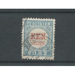 Nederland P12D-III met "BERGEN OP ZOOM 1894" kleinrond VFU/gebr  CV 45+ €