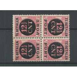Nederland P68a  2x in blokje van 4 MNH/postfris  CV 50 €