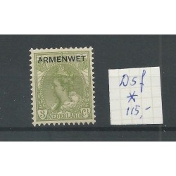Nederland  D5f  Dienst "gebroken poot A" MH/ongebr  CV 115 €