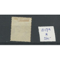 Nederland  D17a   Dienst 1940  MH/ongebr  CV 250 €