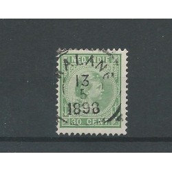 Ned. Indie  28 Wilhelmina 30ct  VFU/gebr  CV 4,5 €