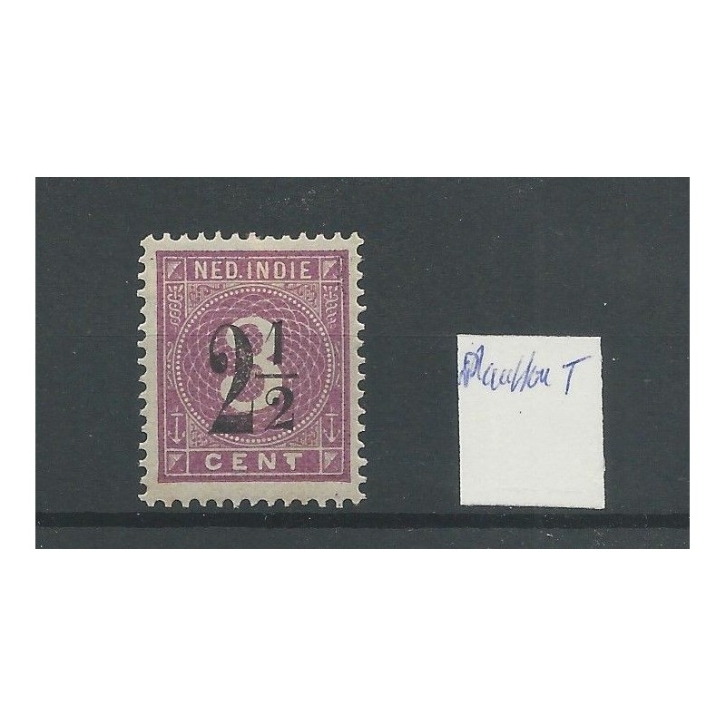 Ned. Indie 39 "Witte vlek aan poot van T" MH/ongebr CV 25 € Ned. Indie 39 "Witte vlek aan poot van T" MH/ongebr CV 25 €
