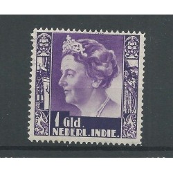 Ned. Indie  263 Wilhelmina MH/ongebr CV 37,5 €