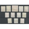 Ned. Indie  351-361 Wilhelmina VFU/gebr  CV 125 €