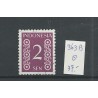 Ned. Indie  363B  Cijfer 11,5x12  VFU/gebr  CV 37 €