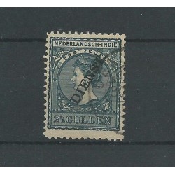Ned. INDIE  D27C  Dienst 2,5Gld  VFU/gebr   CV 44 €