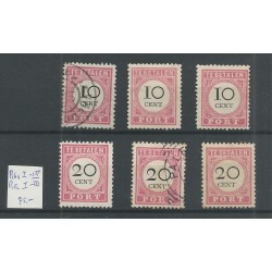 Ned. Indie  P16aI-III/P18aI-III  Port  MH/VFU CV 75 €