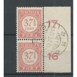 Ned. Indie  P34 paartje  VFU CV 50 €