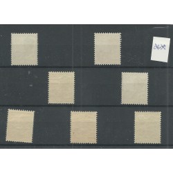 Ned. Indie  kaartje Wilhelnina MNH/postfris  CV 220 €