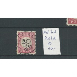 Ned. INDIE  P18fd  "E.T" fout  LUXE  VFU/gebr  CV 50 €