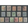 Suriname  1-15  Willem III  VFU/gebr  CV 407 €