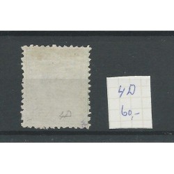 Suriname  4D Willem III  MH/ongebr  CV 60 €