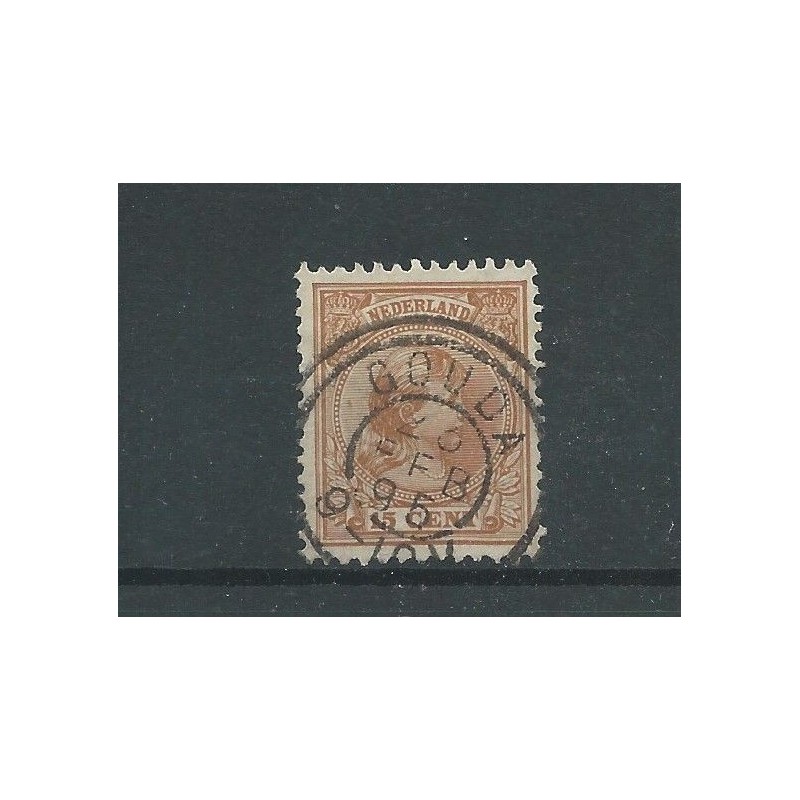 Nederland 39 met "GOUDA 1895" dubbelring VFU/gebr CV 30+€ Nederland 39 met "GOUDA 1895" dubbelring VFU/gebr CV 30+€