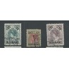 Suriname 34-36 Hulpuitgifte VFU/gebr CV 45 €