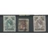 Suriname 34-36 Hulpuitgifte VFU/gebr CV 45 €