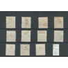 Suriname  3C-13C   Willem III 1873  VFU/gebr  CV 247 €