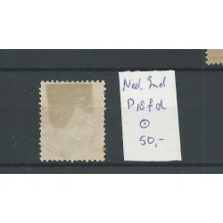 Ned. INDIE  P18fd  "E.T" fout  LUXE  VFU/gebr  CV 50 €