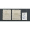 Suriname 116/117 Hulpuitgifte VARIETEITEN MH/ongebr  CV 280+