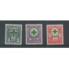 Suriname 127-129 Groene Kruis  MNH/postfris  CV 11 €