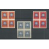 Suriname 197-199 Vrij Nederland PROEVEN in blok 4 MNH/postfris  CV 280 €
