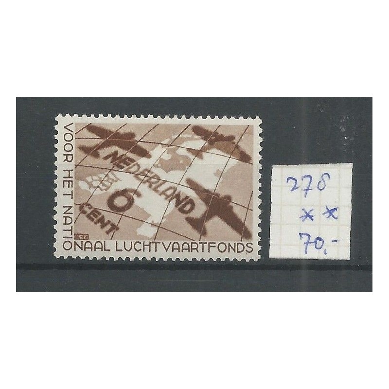 Nederland 278PM14 Luchtvaartfonds MNH/postfris CV 250 € Nederland 278PM14 Luchtvaartfonds MNH/postfris CV 250 €