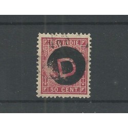 Ned. Indie D6h  Handstempel  VFU/gebr   CV 250 €