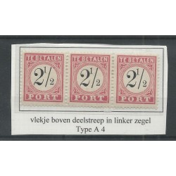Ned. Indie P5A-IV  Port opdrukfout  MH/ongebr  CV 25 €