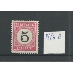 Ned. Indie P6fb-B  Port  MH/ongebr  CV 25 €