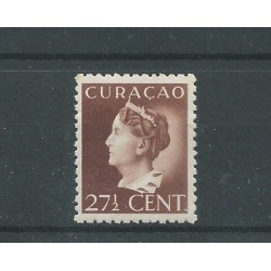 Curacao 148  Wilhelmina  MH/ongebr CV 25 €